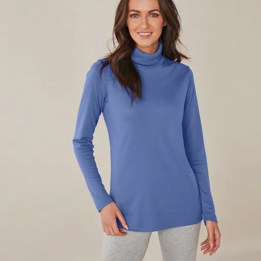 Tricou termic cu guler înalt și mânecă lungă Thermoperle