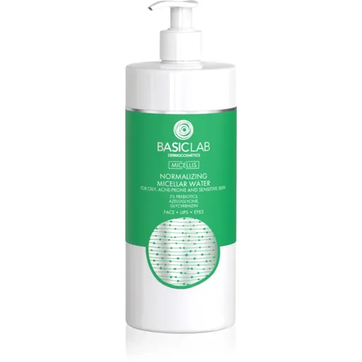 BasicLab Dermocosmetics Micellis Apă micelară pentru piele mixtă și uleioasă cu un dozator 500 ml