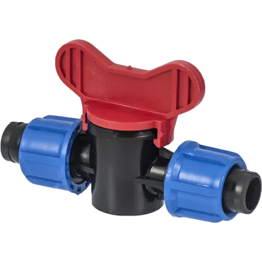 Mini robinet pentru banda de picurare, Dimensiune 17x17