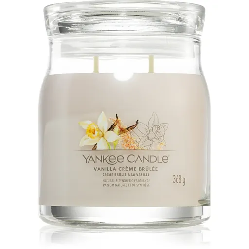 Yankee Candle Vanilla Crème Brûlée lumânare parfumată 368 g