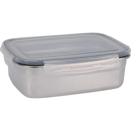 Cutie din oțel inoxidabil Excellent Houseware cucapac din plastic 1250 ml, 1,25 l