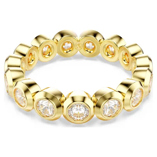 Swarovski Inel frumos placat cu aur cu zirconiu cubic Imber 5714311 55 mm