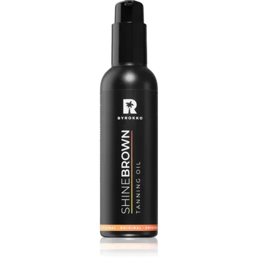 BYROKKO Shine Brown Tan Up! agent pentru accelerarea și prelungirea bronzării 150 ml
