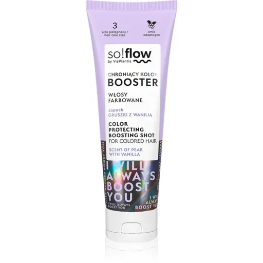 so!flow Coloured Hair Color Protecting Boosting ser pentru protecția culorii 75 ml