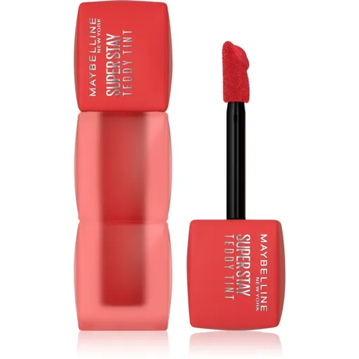 MAYBELLINE NEW YORK SuperStay Teddy Tint ruj cu persistență îndelungată cu efect mat culoare 30 Coquettish 5 ml