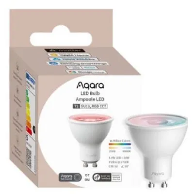 Bec Led RGB Aqara Bulb T2 RGB, GU10, 450 Lumeni, Thread, Zigbee 6975833357093