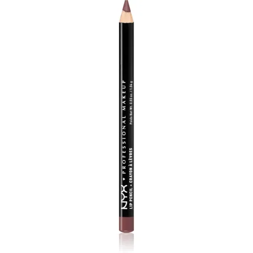 NYX Professional Makeup Slim Lip Pencil creion de buze cu trasare precisă culoare Mauve 1 g