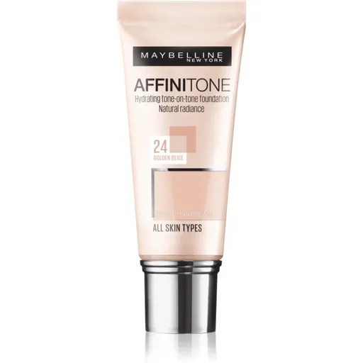 MAYBELLINE NEW YORK Affinitone make up hidratant culoare 24 Golden Beige 30 ml