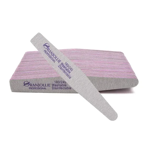 Pile Unghii 2 Forme Oranjollie 180/240, Set 25 buc