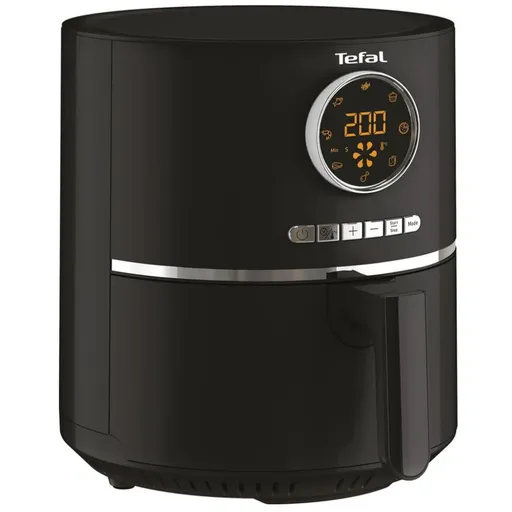Air Fryer Tefal Easy Fry Ultra EY1118, 1200W, 4.2 l, 8 programe, Timer, 6 trepte, Până la 200C, Negru