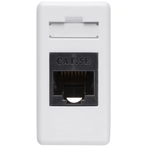 Priza date RJ45 CAT5E UTP 1 modul Gewiss System GW20271, alb