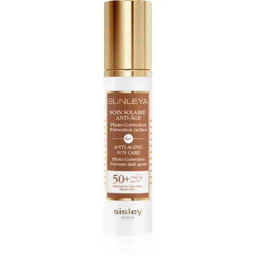 Sisley Sunleÿa Anti-Aging Sun Care crema protectoare de zi impotriva imbatranirii pielii SPF 50+ 50 ml