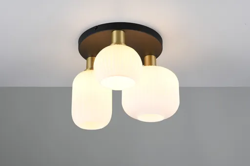 Plafoniera Diva, TRIO, 39x28.5 cm, 10W, 3x E27, metal, multicolor