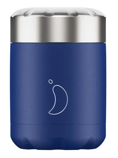 Termos pentru mâncare Chilly's Bottles - albastru mat 300 ml, colecția Original