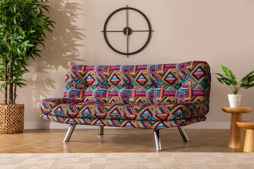 Canapea extensibila 3 locuri, Atelier del Sofa, 859FTN2804, Multicolor