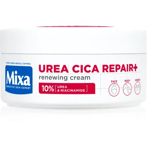 Mixa Urea Cica Repair+ cremă de corp regeneratoare pentru piele foarte uscata 150 ml