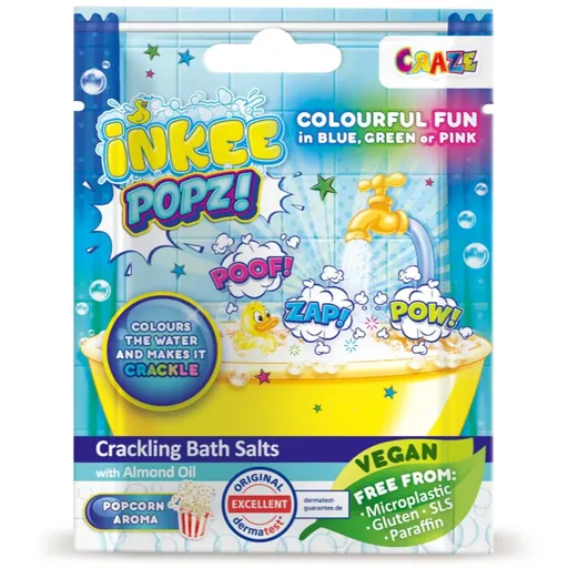 Craze Crackling Salts sare de baie colorantă pentru copii 15 g