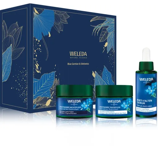 Weleda Blue Gentian & Edelweiss set cadou cu efect de lifting și fermitate