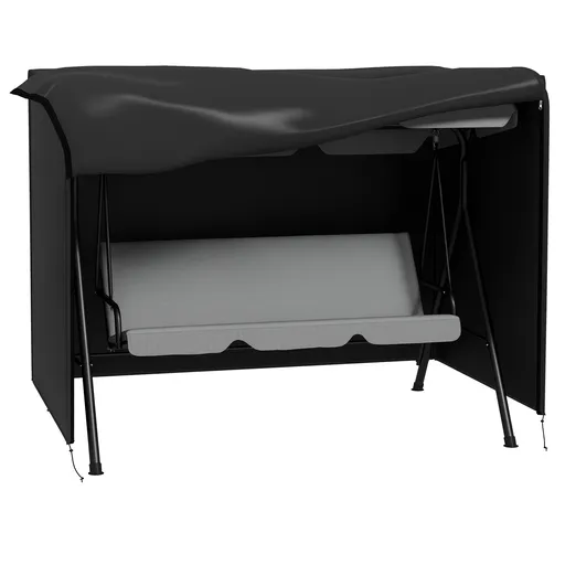 Outsunny Husă de Protecție pentru Leagăn de Grădină 3 Locuri pânză impermeabilă dim. 2,05L x 1,24l x 1,64H m Oxford Densitate Înaltă de 600D | Aosom R