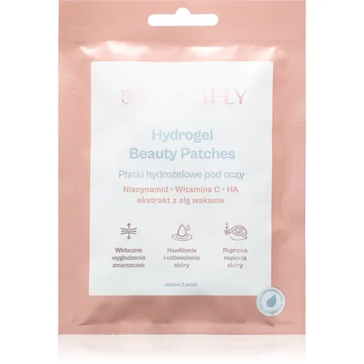 Beautifly Hydrogel eye patches tampoane cu gel împotriva ridurilor de sub ochi 1 pereche