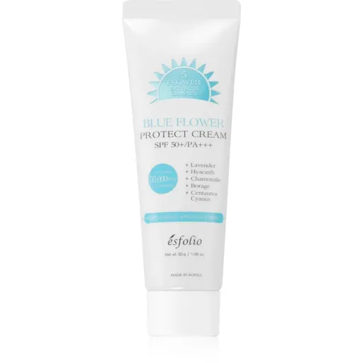 esfolio Protect Cream Blue Flower loțiune protectoare hidratantă SPF 50+ 30 g