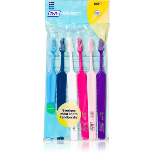 TePe Select Soft 4+2 periuțe de dinți 6 buc