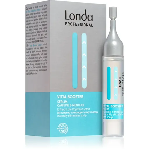 Londa Professional Vital Booster ser de păr fortifiant și regenerator pentru par deteriorat 6x9 ml