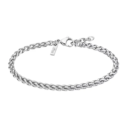 Lotus Style Brățară masivă pentru bărbați din oțelBărbați în negru LS2222-2 / 1