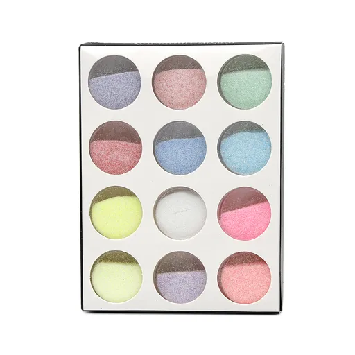 Decor Unghii Sclipici Multicolore, set 12 buc