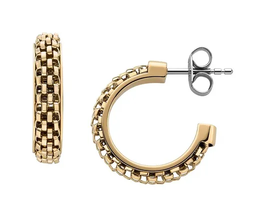 Skagen Cercei rotunzi moderni placați cu aur Merete SKJ1858710