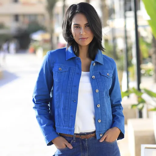 Jachetă cu buton cu depozit