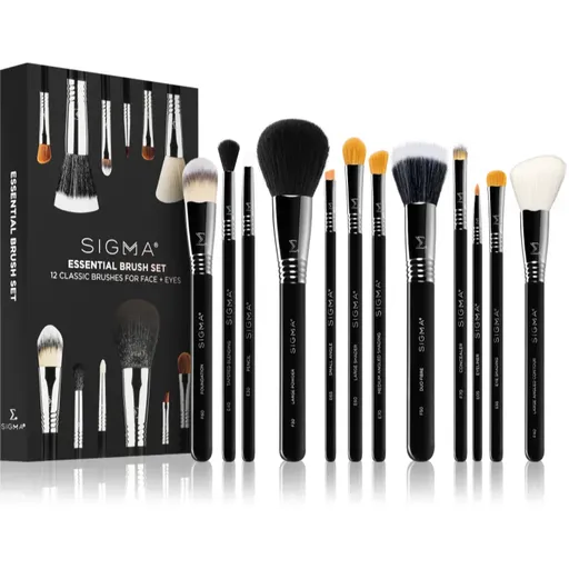 Sigma Beauty Essential set perii machiaj pentru față și ochi