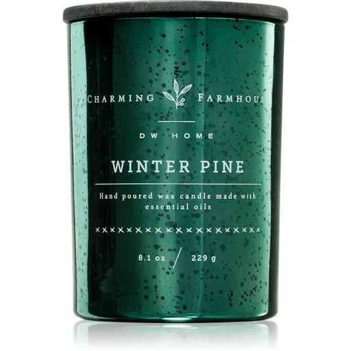 DW Home Charming Farmhouse Winter Pine lumânare parfumată 230 g