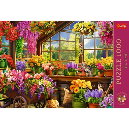 Puzzle Natură moartă cu flori