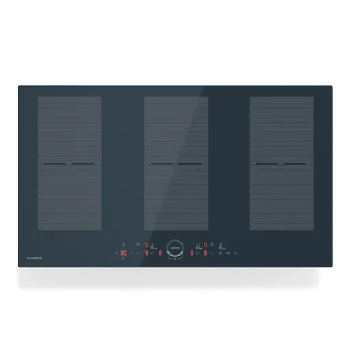 Klarstein Delicatessa 90 Flex plită cu inducție încorporată, 7500 W, Zonă flexibilă, Funcție Booster, Inducție.