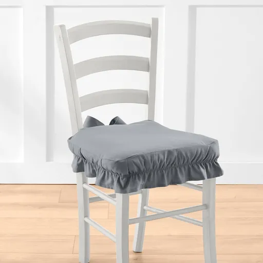 Husă de scaun din pânză bachette de culoare uni