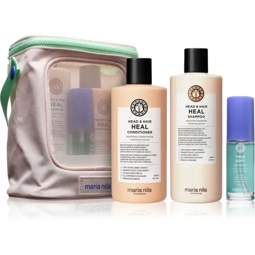 Maria Nila Head & Hair Heal Beauty Bag set cadou impotriva matretii si caderii parului
