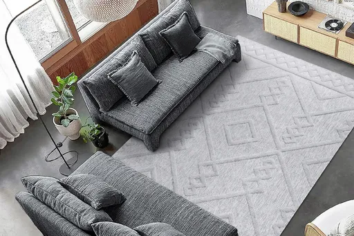 Covor, 58647A Silva, 200x290 cm, Gri