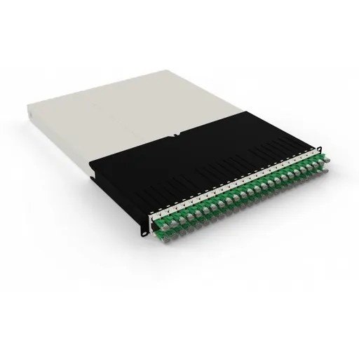 Caseta preconfigurata cu 24 de cabluri STP 1.8m , culoare verde PatchBox PONE30STPGR