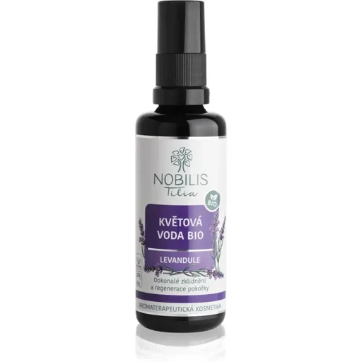 Nobilis Tilia Floral Water BIO Levandule loțiune pentru față cu efect calmant 50 ml