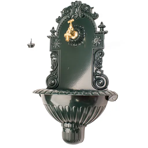 Chiuvă din aluminiu 61 x 39 cm, verde lucios