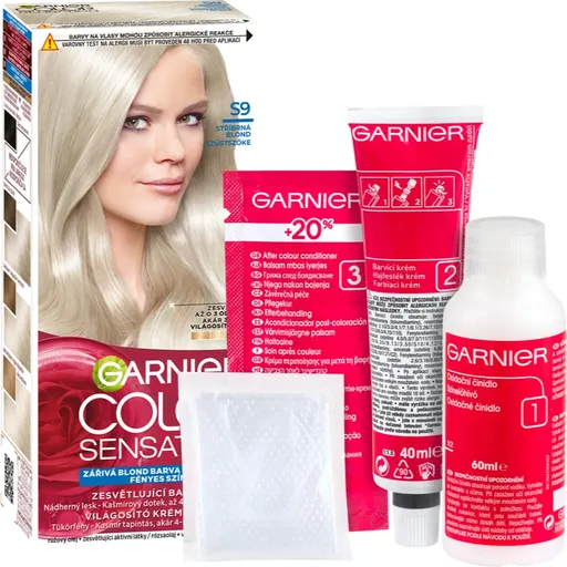 Garnier Color Sensation The Vivids culoare par culoare S9 Silver Diamond Blond 1 buc