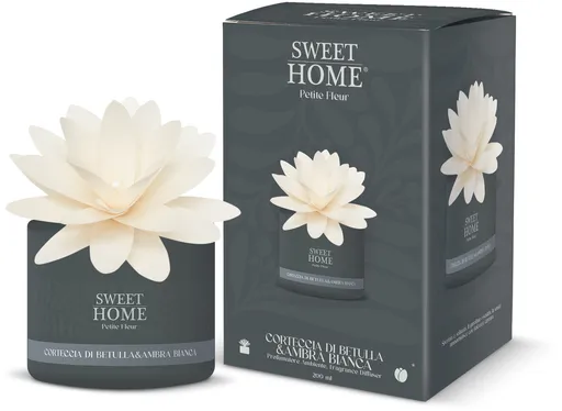 Sweet Home Collection Difuzor de aromă scoarță de mesteacăn și chihlimbar alb 200 ml