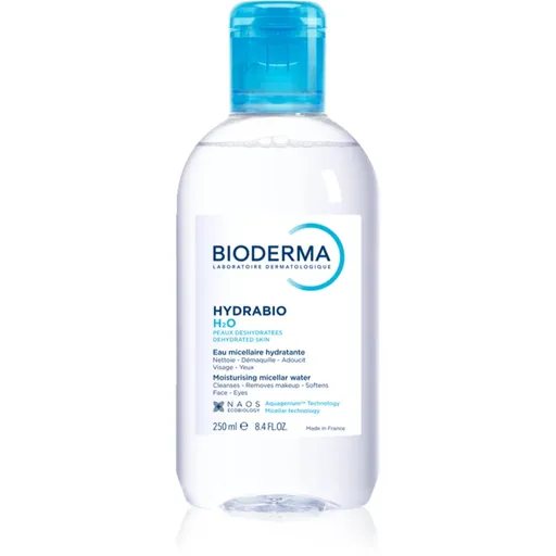 Bioderma Hydrabio H2O apa pentru curatare cu particule micele pentru piele deshidratata 250 ml