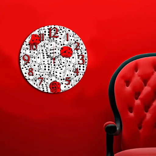 Ceas de perete, Ms-29, ø40 cm, Multicolor