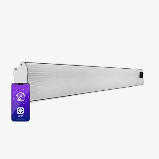 Blumfeldt Cosmic Beam Smart 30, încălzitor cu infraroșu, 3000 W, control prin aplicație, alb