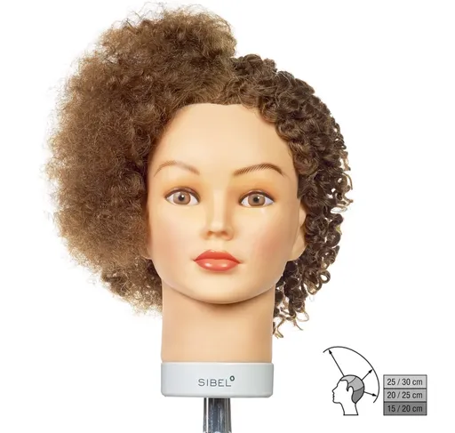Cap Manechin Sibel WHITNEY Afro - Par Natural Uman 100%