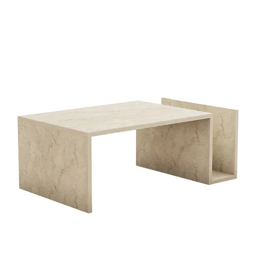 Masă de cafea Memo Travertine , bej
