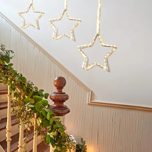 1 Stea suspendată cu LED