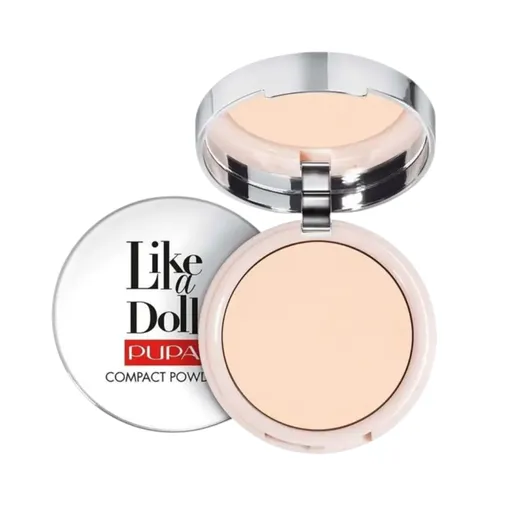 PUPA Milano Pudră compactă Like a Doll (Compact Powder) 10 g 001 Porcelain